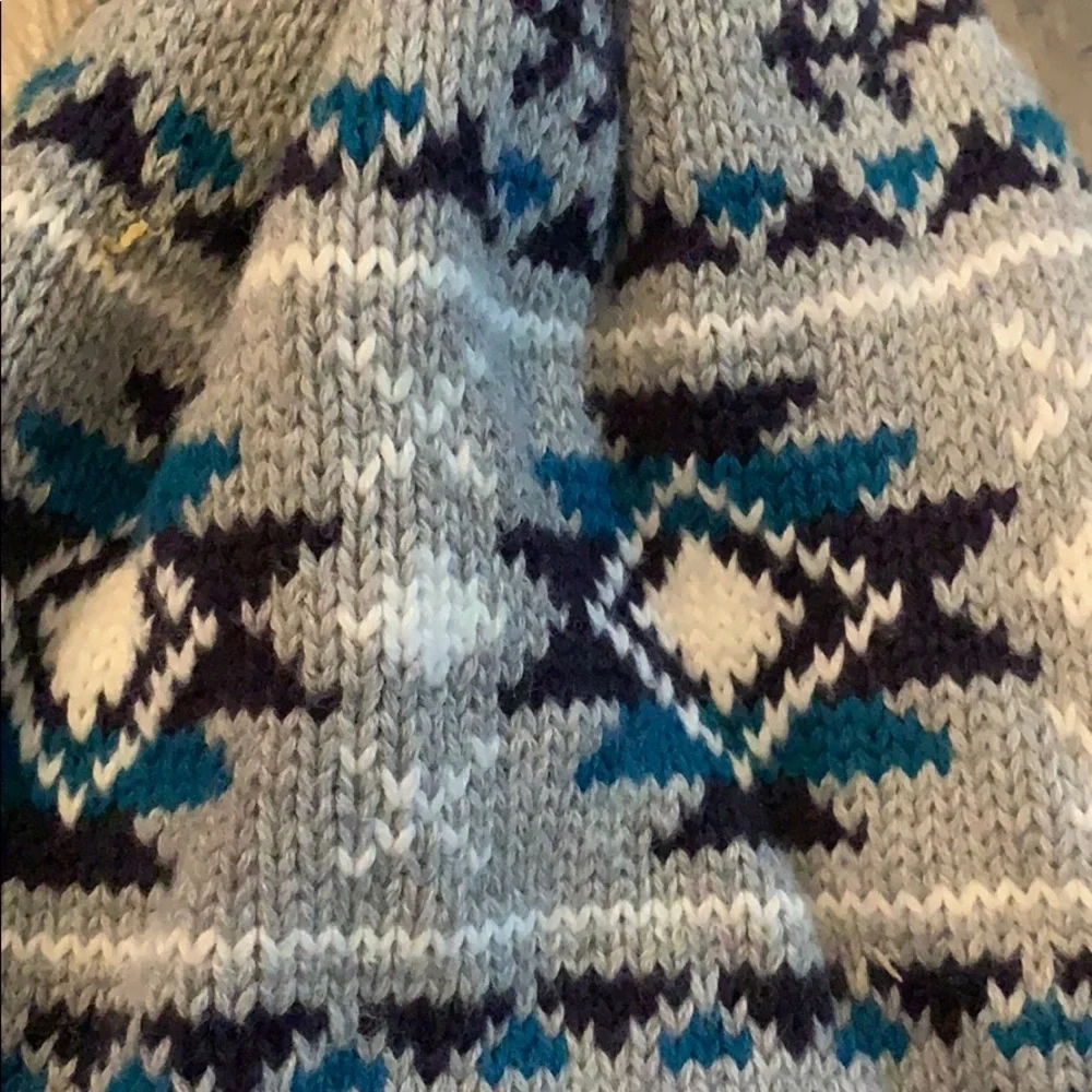 EUC Gymboree fair isle hat sz M